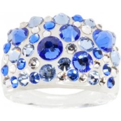 Prsten LEVIEN BY SWAROVSKI Bubble SAPPHIRE RBB63SAP